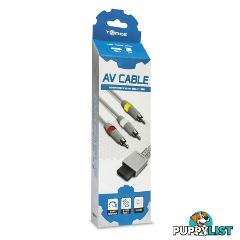 Tomee AV Cable for Wii & Wii U - Tomee - Wii Accessory GTIN/EAN/UPC: 813048011637