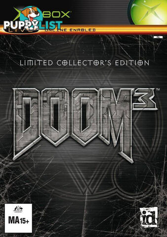 Doom 3: Limited Collector's Edition [Pre-Owned] (Xbox (Original)) - Retro Xbox Software GTIN/EAN/UPC: 5030917027055