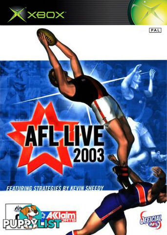 AFL Live 2003 [Pre-Owned] (Xbox (Original)) - Retro Xbox Software