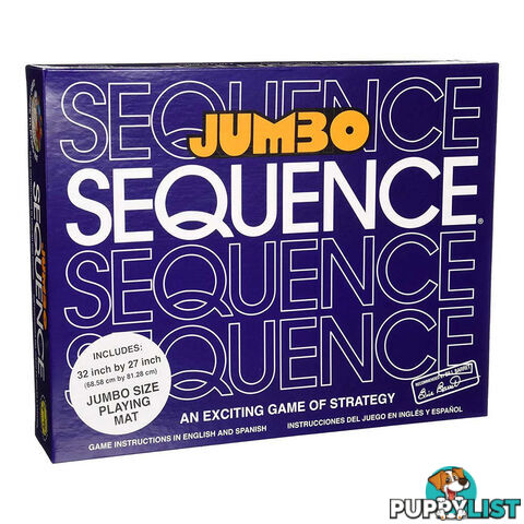 Sequence Giant Board Game - Jax Games - Tabletop Board Game GTIN/EAN/UPC: 035261080805