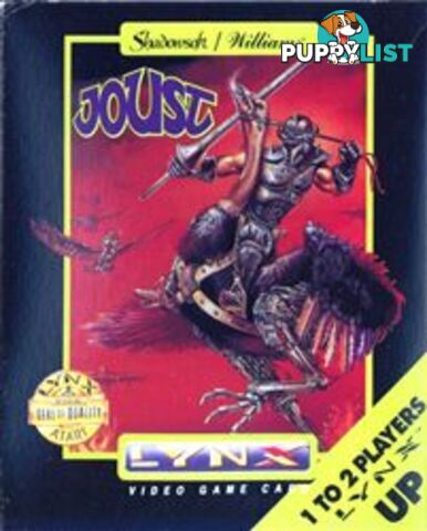 Joust (Atari Lynx) - Atari - Retro Lynx Software GTIN/EAN/UPC: 772350050058