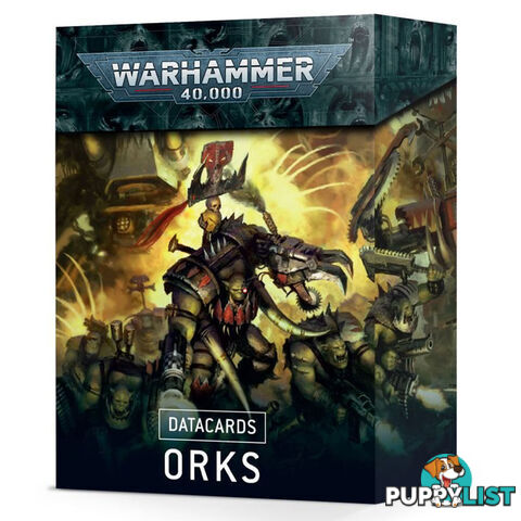 Warhammer: 40,000 Datacards: Orks - Games Workshop - Tabletop Miniatures GTIN/EAN/UPC: 5011921140664