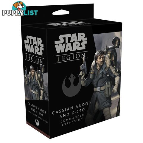 Star Wars: Legion Cassian Andor and K-2SO Commander Expansion - Fantasy Flight Games - Tabletop Miniatures GTIN/EAN/UPC: 841333110017