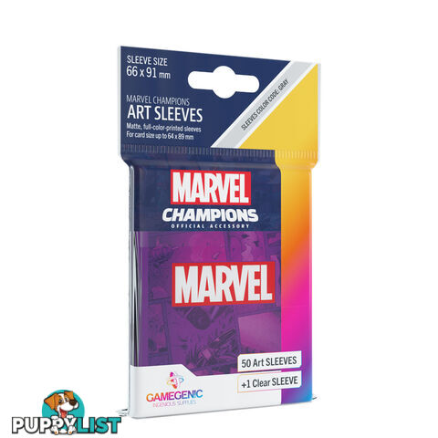 Gamegenic Marvel Champions Art Sleeves Purple Card Sleeves - Gamegenic - Tabletop Trading Cards GTIN/EAN/UPC: 4251715409794