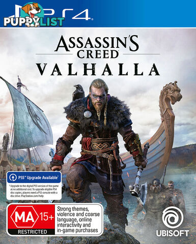 Assassin's Creed Valhalla [Pre-Owned] (PS4) - Ubisoft - P/O PS4 Software GTIN/EAN/UPC: 3307216167259