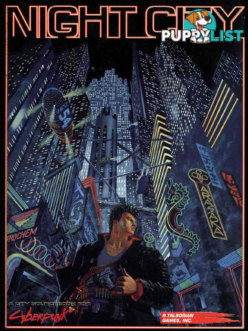 Cyberpunk 2020 Roleplaying Game: Night City Sourcebook - R. Talsorian Games - Tabletop Role Playing Game GTIN/EAN/UPC: 2370009244117