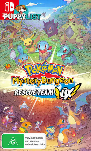 Pokemon Mystery Dungeon: Rescue Team DX (Switch) - Nintendo - Switch Software GTIN/EAN/UPC: 9318113987080