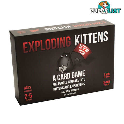 Exploding Kittens NSFW Edition Board Game - Exploding Kittens LLC - Tabletop Card Game GTIN/EAN/UPC: 852131006013