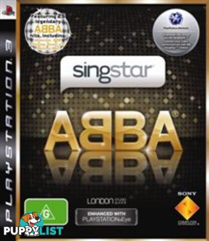 SingStar ABBA [Pre-Owned] (PS3) - Sony Interactive Entertainment - Retro P/O PS3 Software GTIN/EAN/UPC: 711719779056