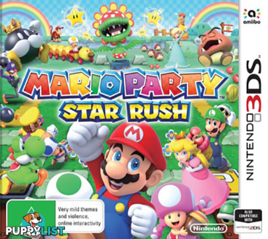 Mario Party Star Rush (3DS) - Nintendo 3DSMPSR - 2DS/3DS Software GTIN/EAN/UPC: 9318113994088