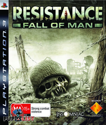 Resistance: Fall of Man [Pre-Owned] (PS3) - Sony Interactive Entertainment - Retro P/O PS3 Software GTIN/EAN/UPC: 711719684787