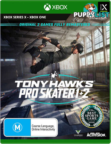 Tony Hawks Pro Skater 1 + 2 (Xbox Series X, Xbox One) - Activision - Xbox Series X Software GTIN/EAN/UPC: 5030917293870