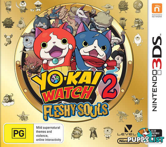 Yo-Kai Watch 2: Fleshy Souls [Pre-Owned] (3DS) - Nintendo - P/O 2DS/3DS Software GTIN/EAN/UPC: 9318113994118