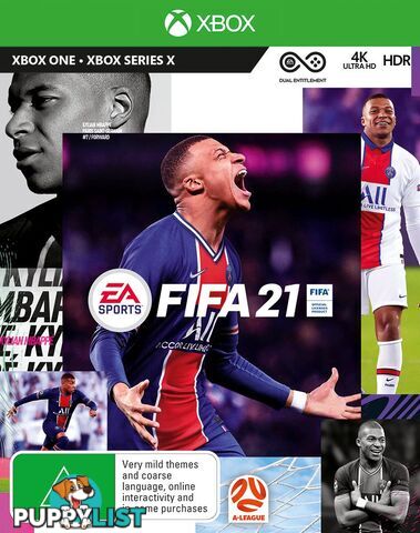 FIFA 21 (Xbox Series X, Xbox One) - EA Sports - Xbox One Software GTIN/EAN/UPC: 5030942124422