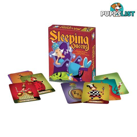 Sleeping Queens Card Game - Gamewright 08111559751A - Tabletop Card Game GTIN/EAN/UPC: 759751002305