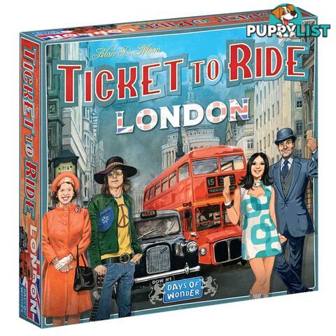 Ticket to Ride: London Board Game - Days of Wonder - Tabletop Board Game GTIN/EAN/UPC: 824968200612