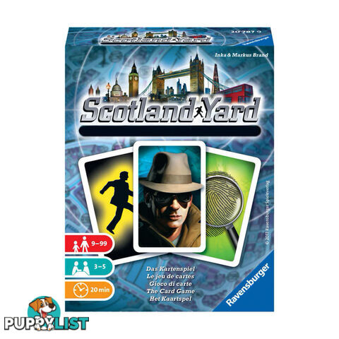 Ravensburger Scotland Yard Card Game - Ravensburger - Tabletop Card Game GTIN/EAN/UPC: 4005556207879