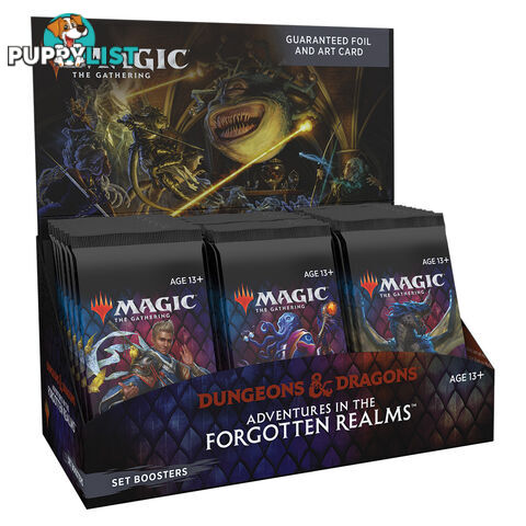 Magic the Gathering Adventures in the Forgotten Realms Set Booster Box - Wizards of the Coast - Tabletop Trading Cards GTIN/EAN/UPC: 630509982875