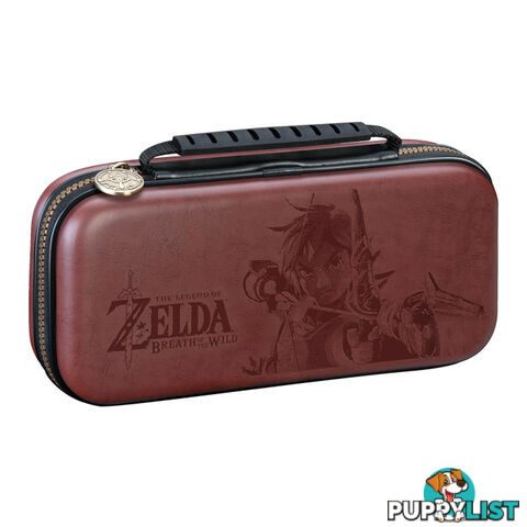 Nintendo Switch Zelda Breath of the Wild Brown Game Traveler Deluxe Travel Case - RDS Industries - Switch Accessory GTIN/EAN/UPC: 663293109722