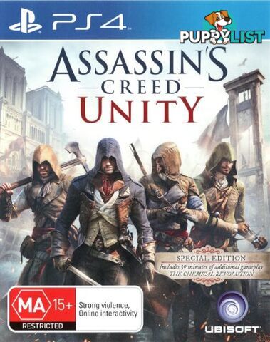 Assassin's Creed Unity Special Edition (PS4) - Ubisoft - PS4 Software GTIN/EAN/UPC: 3307215803592