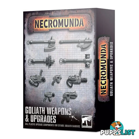 Necromunda: Goliath Weapons & Upgrades - Games Workshop - Tabletop Miniatures GTIN/EAN/UPC: 5011921139408