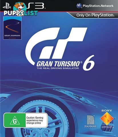 Gran Turismo 6 [Pre-Owned] (PS3) - Sony Interactive Entertainment - Retro P/O PS3 Software GTIN/EAN/UPC: 711719248774