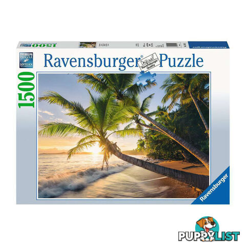 Ravensburger Beach Hideaway 1500 Piece Jigsaw Puzzle - Ravensburger - Tabletop Jigsaw Puzzle GTIN/EAN/UPC: 4005556150151