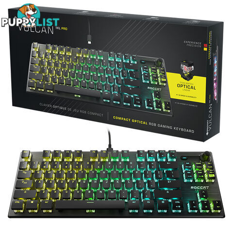 ROCCAT Vulcan TKL Pro Compact Optical RGB Gaming Keyboard - Roccat - PC Accessory GTIN/EAN/UPC: 731855525720