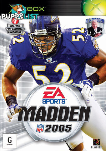 Madden NFL 2005 [Pre-Owned] (Xbox (Original)) - Retro Xbox Software GTIN/EAN/UPC: 5030941039222