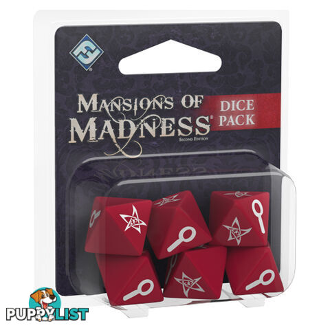 Mansions of Madness Second Edition Dice Pack - Fantasy Flight Games - Tabletop Accessory GTIN/EAN/UPC: 841333103149