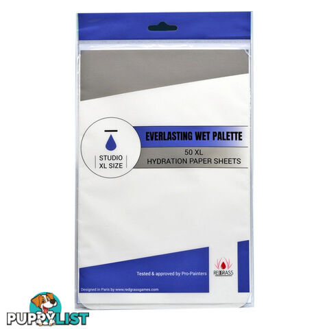 Everlasting Wet Palette Replacement XL Hydration Paper - Redgrassgames - Tabletop Miniatures GTIN/EAN/UPC: 3770010558163