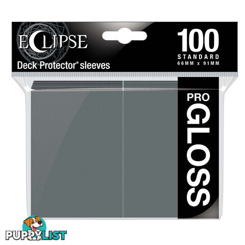 Ultra Pro Eclipse Gloss Deck Protectors 100 Pack (Smoke Grey) - Ultra Pro - Tabletop Trading Cards Accessory GTIN/EAN/UPC: 074427156114