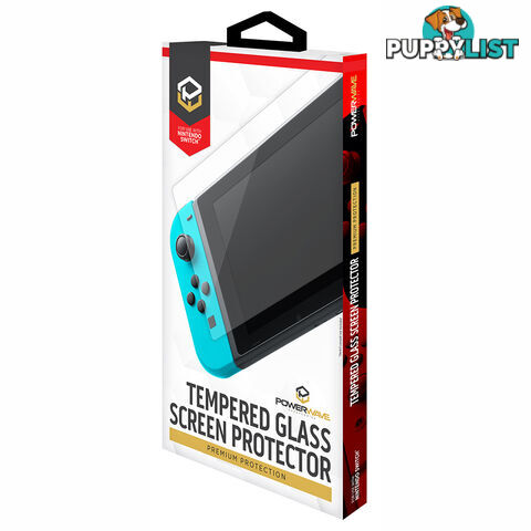 Powerwave Nintendo Switch Premium Tempered Glass Screen Protector - Powerwave 3499550354850 - Switch Accessory GTIN/EAN/UPC: 9338176021033