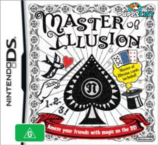 Master of Illusion [Pre-Owned] (DS) - Nintendo - P/O DS Software GTIN/EAN/UPC: 045496739294