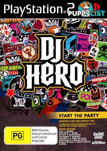 DJ Hero (Game Only) [Pre-Owned] (PS2) - Retro PS2 Software