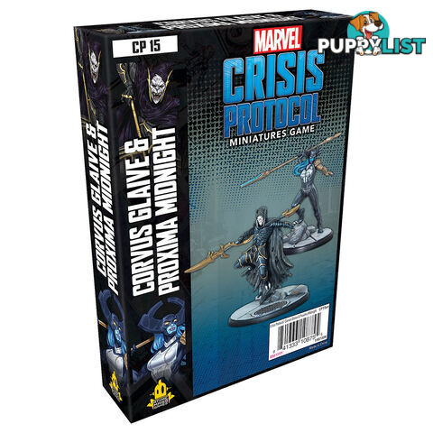 Marvel Crisis Protocol Corvus Glaive & Proxima Midnight Miniatures Board Game - Atomic Mass Games - Tabletop Miniatures GTIN/EAN/UPC: 841333108755