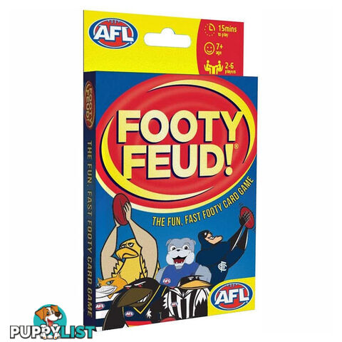 Footy Feud Card Game - VR Distribution - Tabletop Card Game GTIN/EAN/UPC: 750343858485