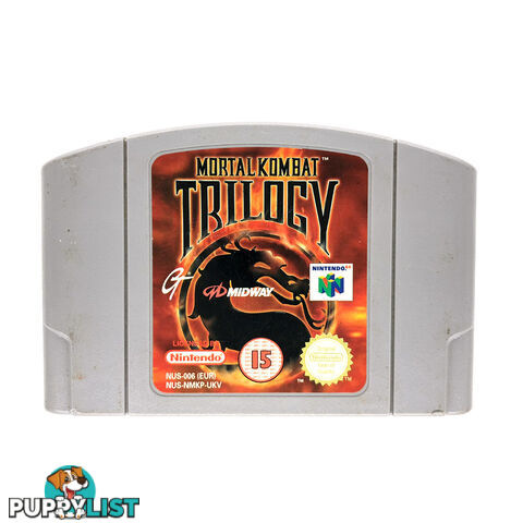 Mortal Kombat Trilogy [Pre-Owned] (N64) - Midway Games 37216 - Retro N64 Software