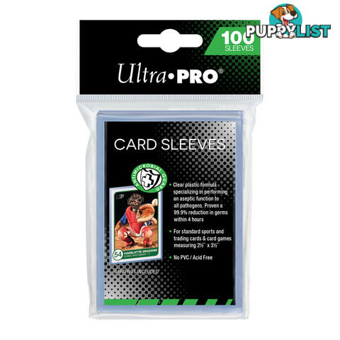 Ultra Pro 2.5" x 3.5" Antimicrobial Card Sleeves 100 Pack - Ultra Pro - Tabletop Trading Cards Accessory GTIN/EAN/UPC: 074427858544