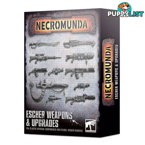 Necromunda: Escher Weapons & Upgrades - Games Workshop - Tabletop Miniatures GTIN/EAN/UPC: 5011921139392