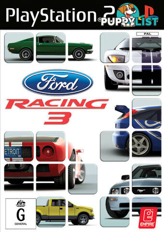 Ford Racing 3 [Pre-Owned] (PS2) - Retro PS2 Software GTIN/EAN/UPC: 5017783016420