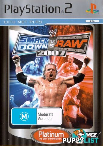 WWE SmackDown! vs. Raw 2007 [Pre-Owned] (PS2) - Retro PS2 Software GTIN/EAN/UPC: 4005209084390