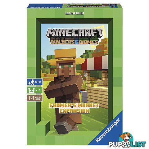 Ravensburger Minecraft Farmers Market Expansion Board Game - Ravensburger - Tabletop Board Game GTIN/EAN/UPC: 4005556268696