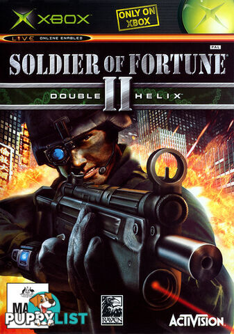 Soldier of Fortune II: Double Helix [Pre-Owned] (Xbox (Original)) - Retro Xbox Software GTIN/EAN/UPC: 5030917020780