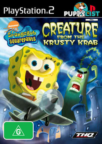 Spongebob Squarepants Creature From The Krusty Krab [Pre-Owned] (PS2) - Retro PS2 Software GTIN/EAN/UPC: 4005209083782