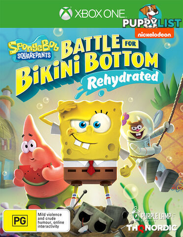 Spongebob Squarepants Battle for Bikini Bottom Re-hydrated  (Xbox One) - THQ Nordic - Xbox One Software GTIN/EAN/UPC: 9120080074614