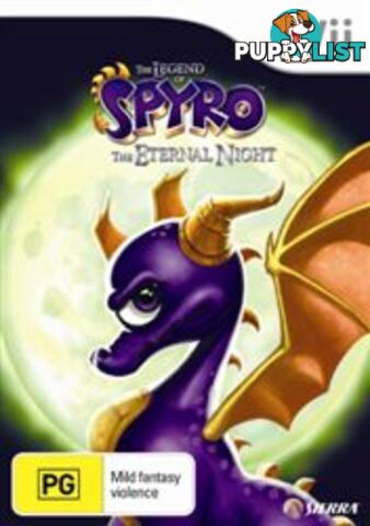 The Legend of Spyro: Eternal Night [Pre-Owned] (Wii) - Sierra Entertainment - P/O Wii Software GTIN/EAN/UPC: 3348542212985