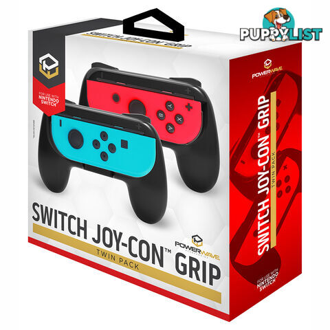 Powerwave Switch Joy-Con Grips Twin Pack - Powerwave - Switch Accessory GTIN/EAN/UPC: 9338176025338