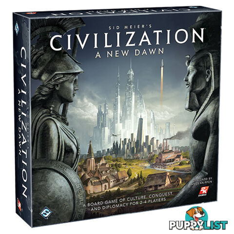 Sid Meier's Civilization: A New Dawn Board Game - Fantasy Flight Games - Tabletop Board Game GTIN/EAN/UPC: 841333104719