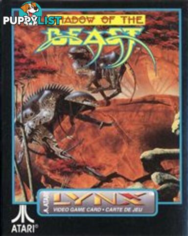 Shadow of the Beast (Atari Lynx) - Psygnosis - Retro Lynx Software GTIN/EAN/UPC: 077000021670